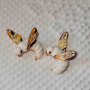 Vintage moth brooches